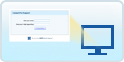 a screen shot of the GoToAssist Express support key entry window
